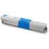Genuine Oki Cyan Toner Cartridge (1,500 Pages)